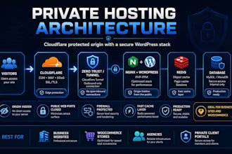 build secure wordpress hosting with cloudflare zero trust