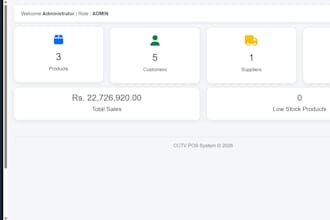 develop custom PHP mysql web applications, admin panels and pos systems