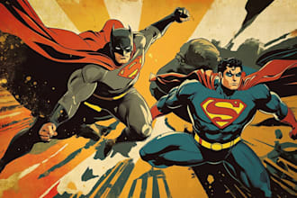 draw comic book illustration