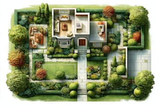 do landscape designs and visuals