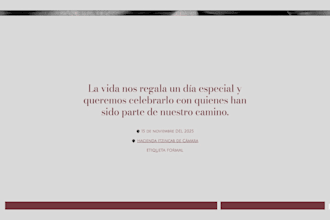 create a custom wedding website with creative direction