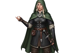draw fantasy illustrations, concept art, and card game art