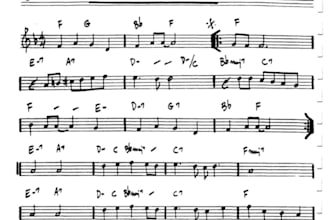 transcripción de audio a partitura