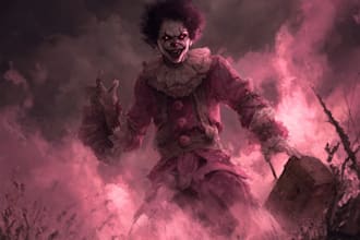 draw surreal horror art