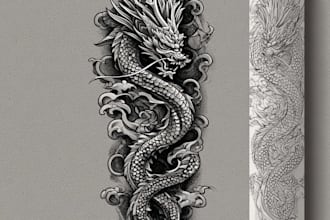 design professional creative tattoo design