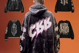 design streetwear clothing merch