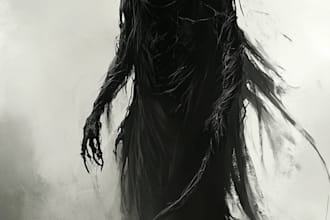 do horror character design