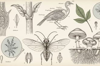 draw anatomy and medical vector illustration