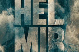 design a custom typographic album cover