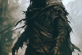do horror character design