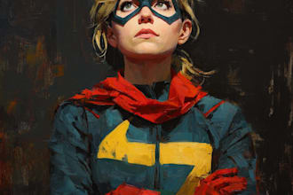 design your realistic superhero cartoon portrait