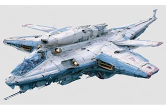 design unique sci fi spaceships and futuristic spacecraft