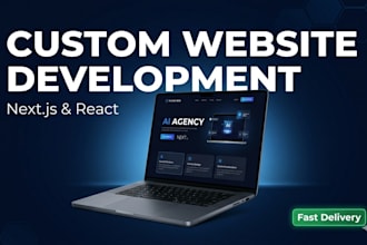 build a modern ai powered websites
