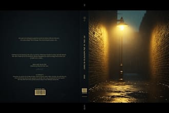 design a moody literary or thriller book cover with symbolism