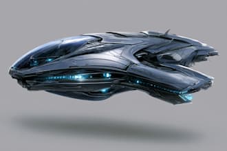 design spaceships and sci fi vehicles