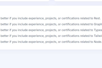develop ats resume screening and candidate ranking software