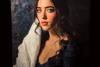 paint hand painted oil and acrylic painting with worldwide