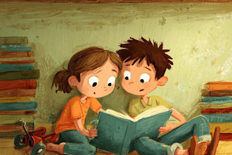 children story book, story book illustration