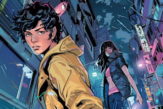 do anime manga comic book illustration manga artist webtoon cover art, manhwa