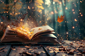 design fantasy, sci fi, horror, and dystopian book cover art