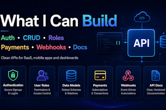 build your backend API