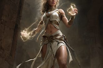 fantasy character art and fantasy character art