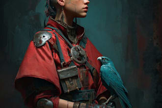 fantasy character art and fantasy character art