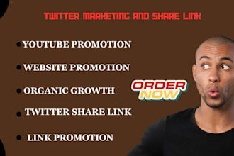 promote website youtube shoutout twitter share link to 100m usa crypto audience