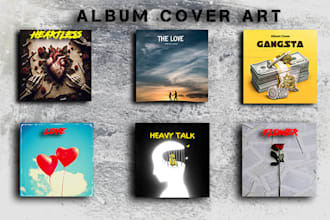 design professional album cover art, mixtape cover, or single artwork