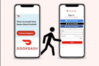 reactivate your uber eats and doordash account and waitlist