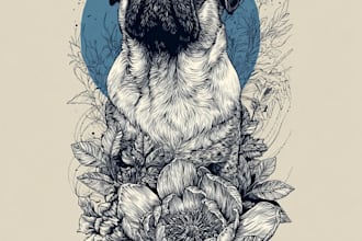design a custom fine line tattoo with minimalist style