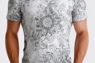 custom tshirt design art for your merch or streetwear