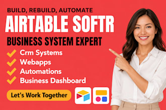 setup airtable database, airtable interface softr expert automations integration