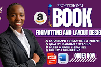 format and edit your manuscript 100 000 words ebook for lulu and amazon KDP