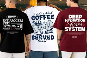 design custom streetwear clothing and tshirt design
