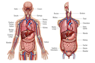 draw detailed medical illustrations