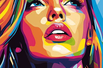 abstract painting art or color abstract art