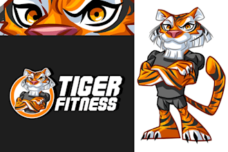 modern fitness logo design for gyms and fitness businesses