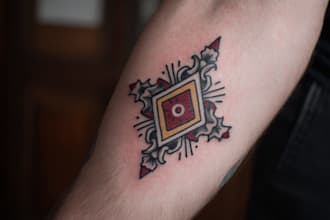 make a traditional or neo traditional oldschool tattoo