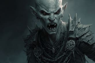 do horror and action illustrations for your proyect