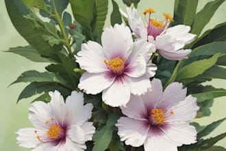 do botanical illustration, botanical family paintings
