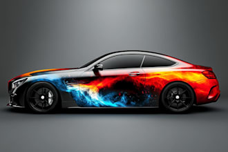 do a truck wrap, car, van, pickups, doub cabs, vehicle
