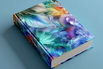design stunning fantasy book cover art or e book  design