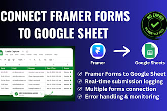 connect framer forms to google sheets without zapier