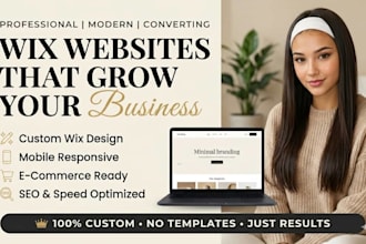 build wix website design wix website redesign wix studio business wix website