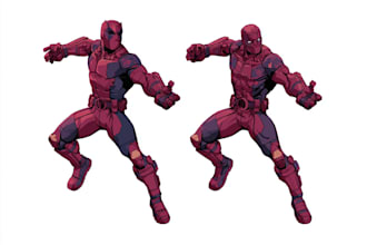 superhero character for comics
