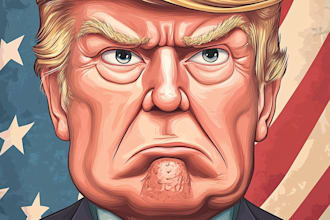 design a political cartoon for political cartoons
