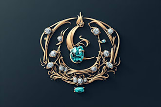 design luxury, signature, and jewelry logo