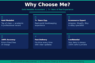 do quickbooks cleanup and bookkeeping for freelancers