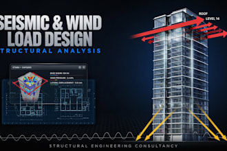 do seismic design, wind load structural design and analysis, building design